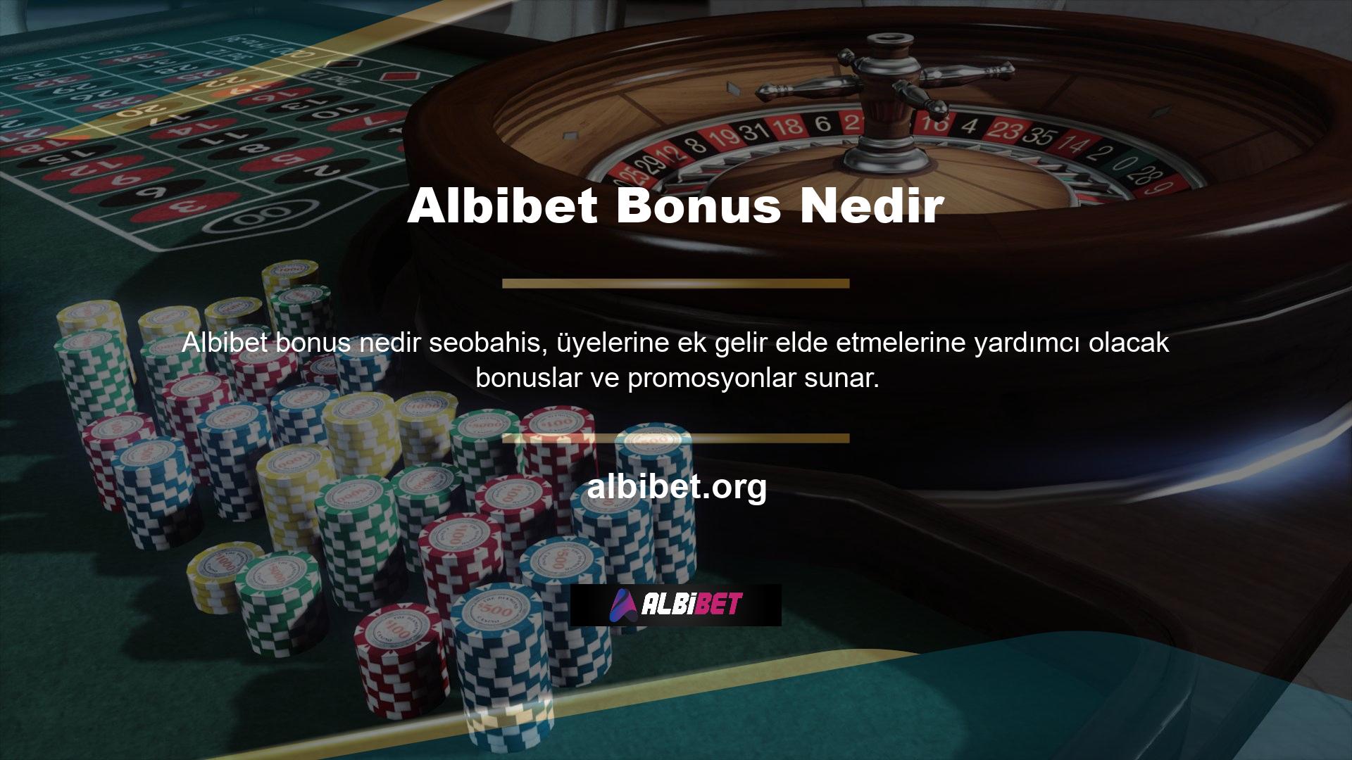Özellikle spor oyunlarında artık bonusların yüksek olması nedeniyle kullanıcıların ilgisini çekmeyi hedefleyen Albibet, bu alanda büyük bir başarıya imza atmış durumda